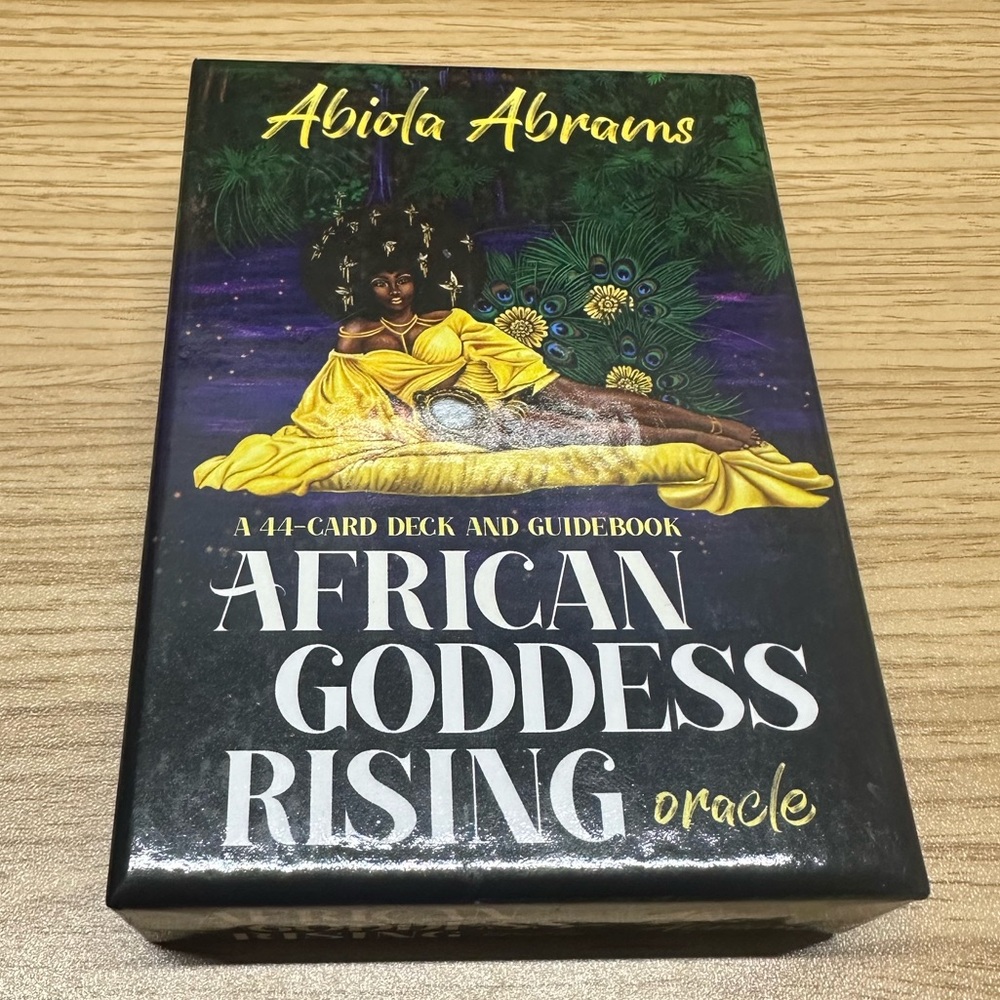 African Goddess Rising Oracle Deck Published by Hay House
